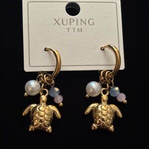 Stainless Steel Turtle earrings